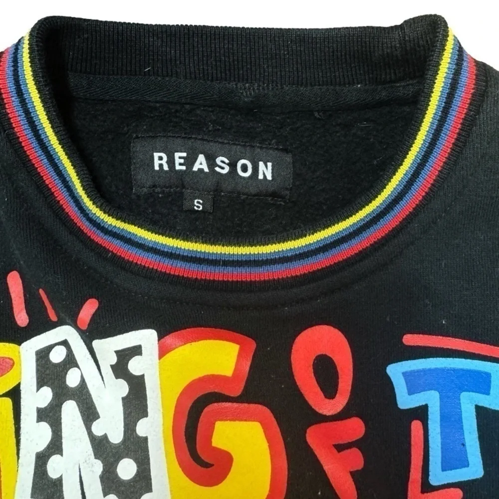 Reason graphic sweatshirt